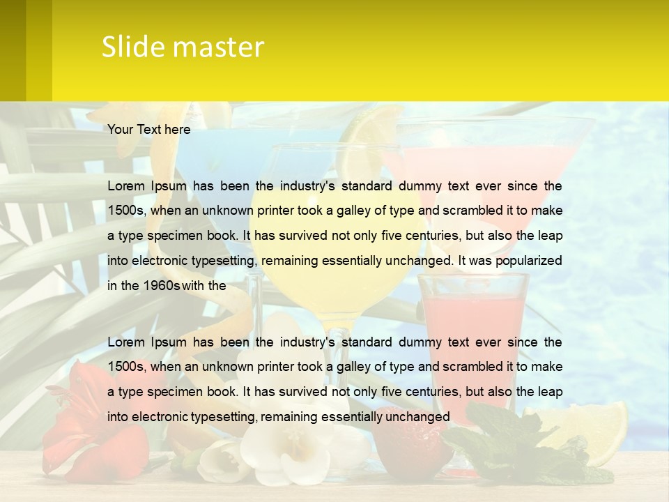 Planet City Downtown PowerPoint Template