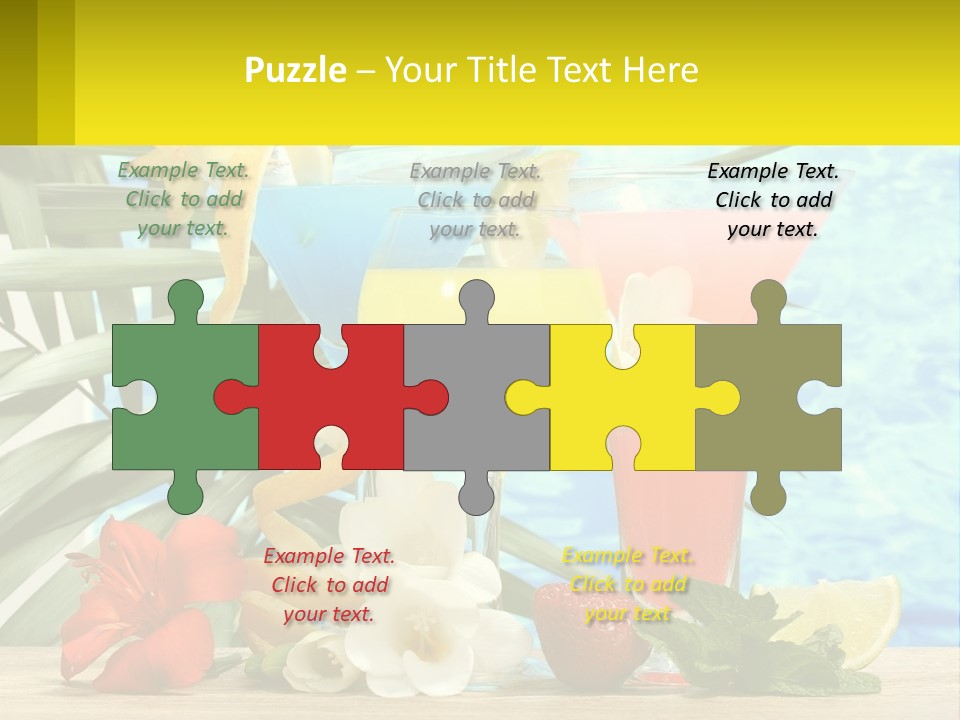 Planet City Downtown PowerPoint Template