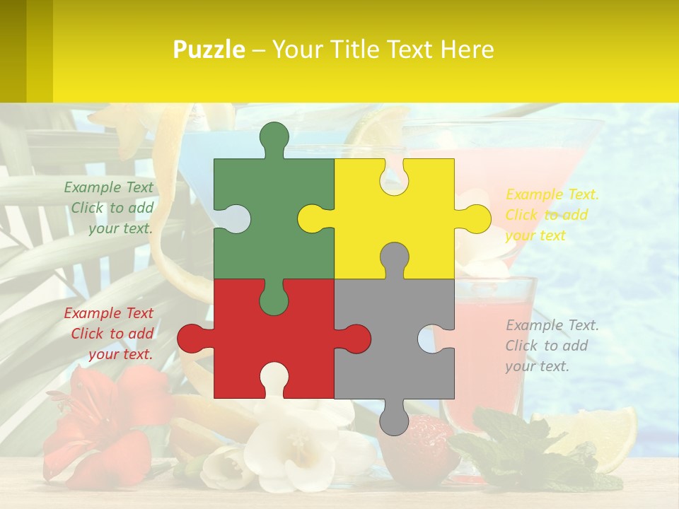 Planet City Downtown PowerPoint Template