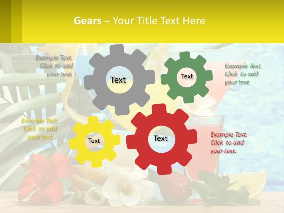 Planet City Downtown PowerPoint Template