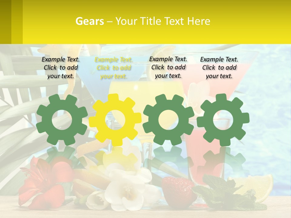 Planet City Downtown PowerPoint Template