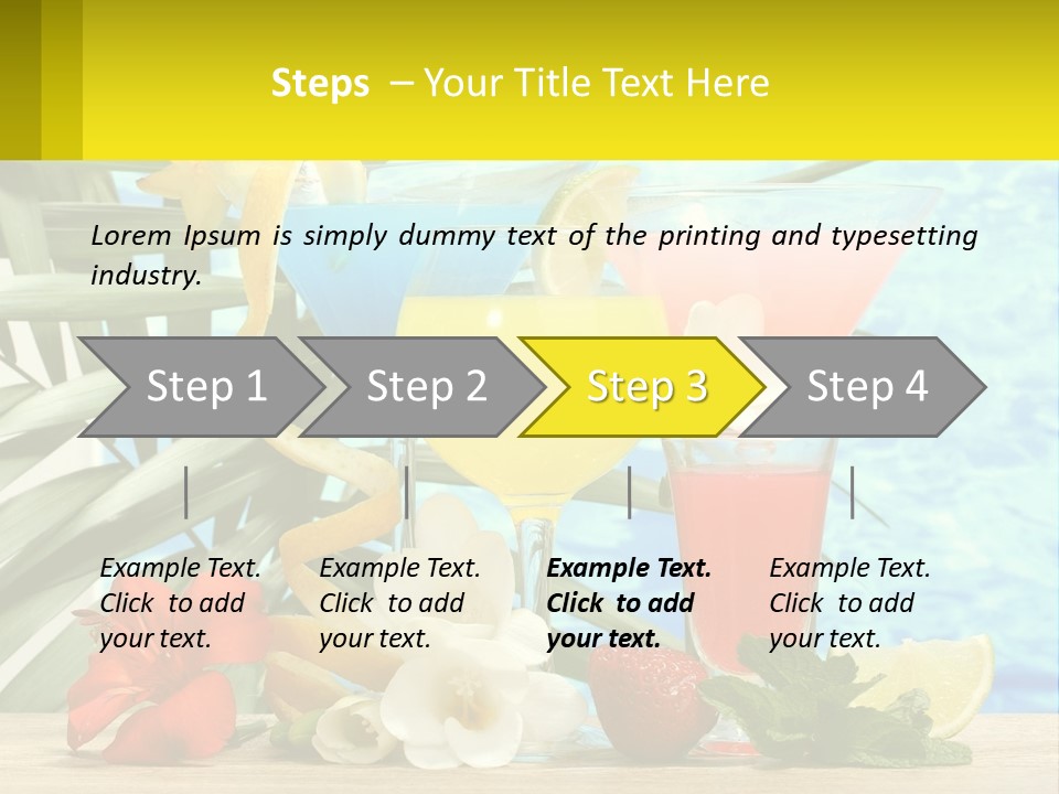 Planet City Downtown PowerPoint Template