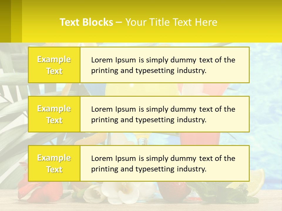 Planet City Downtown PowerPoint Template