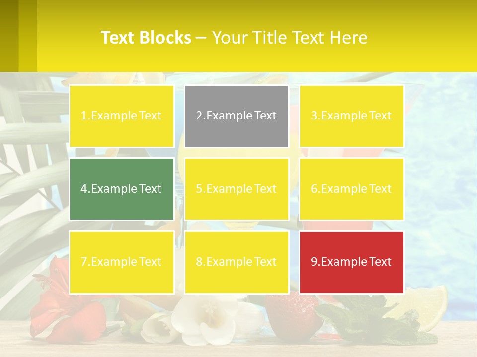Planet City Downtown PowerPoint Template