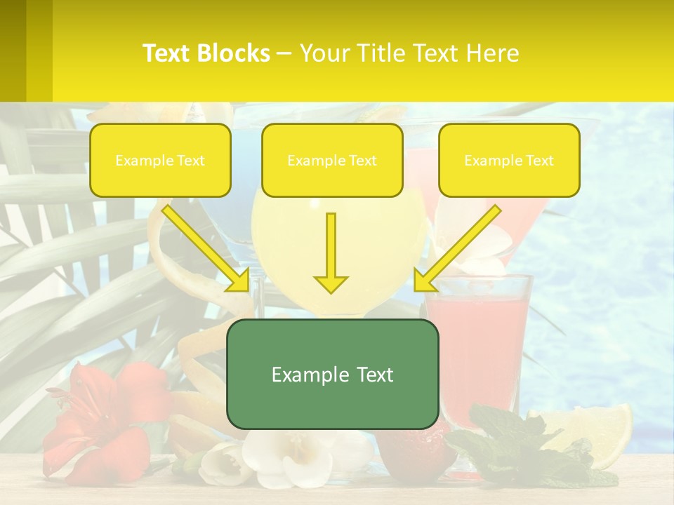 Planet City Downtown PowerPoint Template