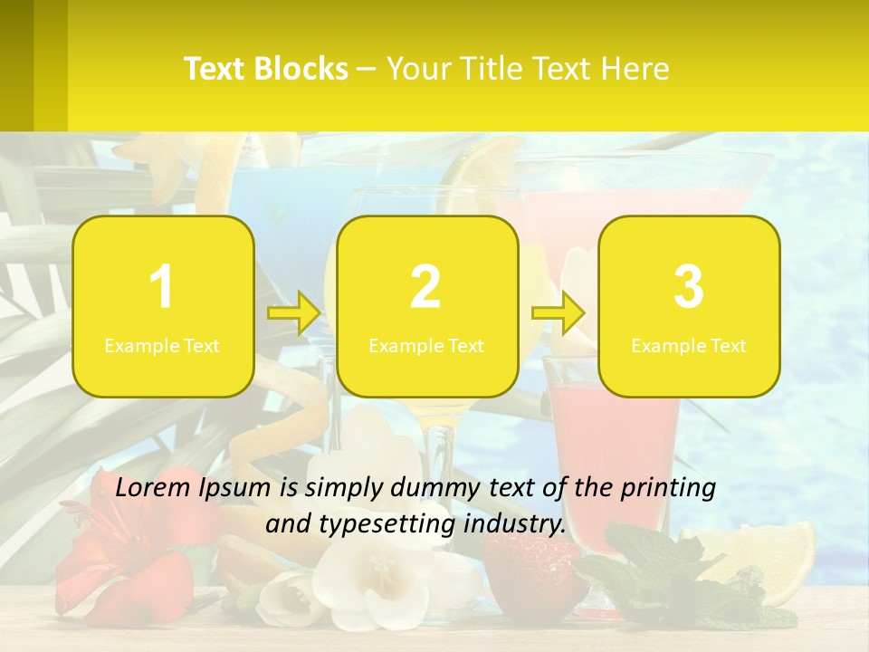 Planet City Downtown PowerPoint Template