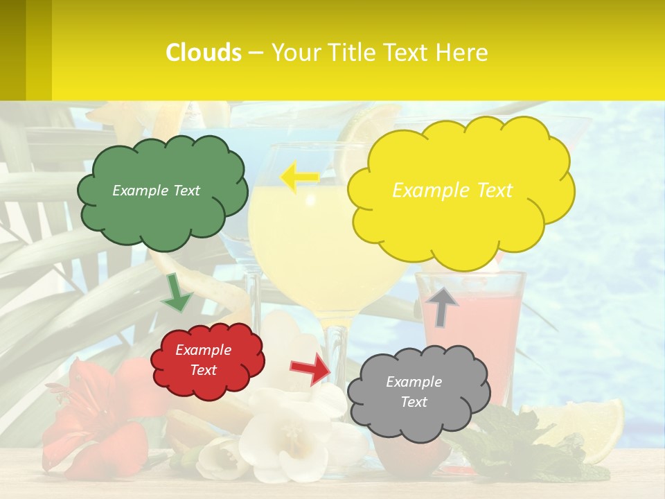 Planet City Downtown PowerPoint Template