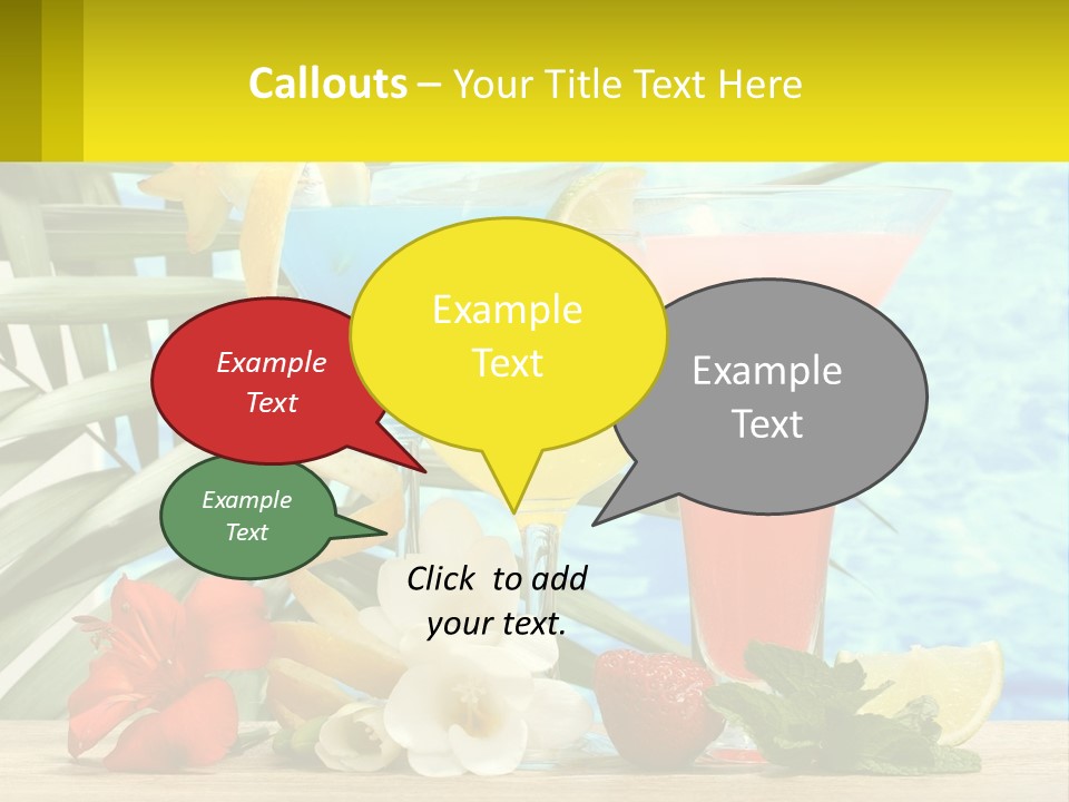 Planet City Downtown PowerPoint Template