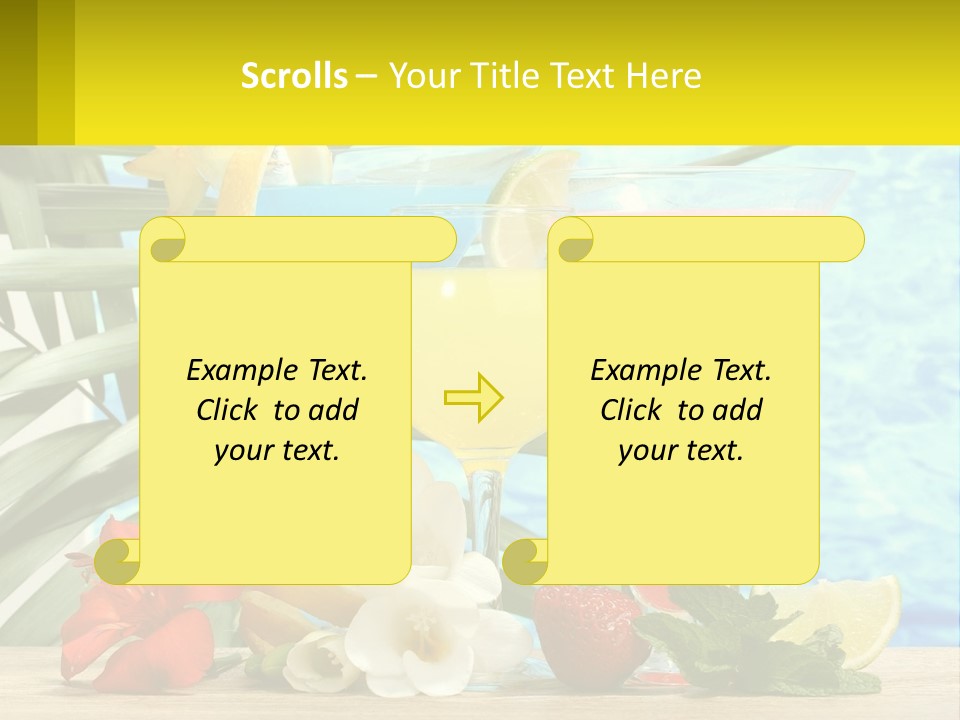 Planet City Downtown PowerPoint Template