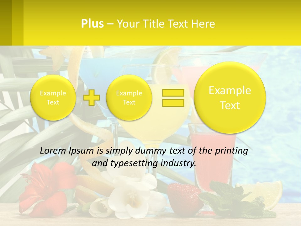 Planet City Downtown PowerPoint Template