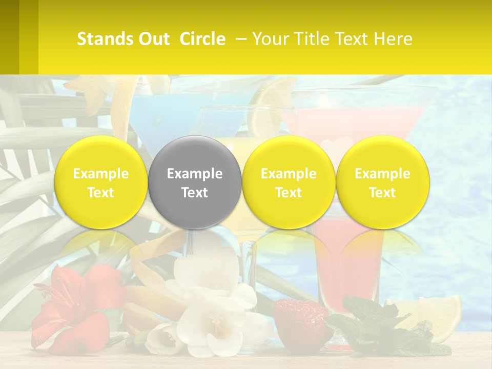 Planet City Downtown PowerPoint Template