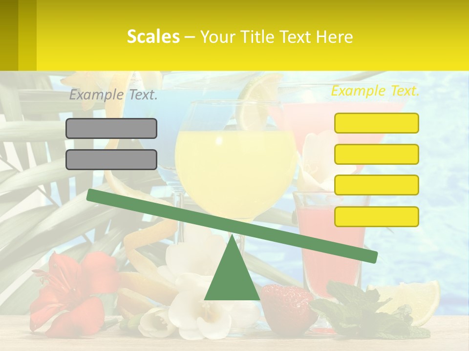 Planet City Downtown PowerPoint Template