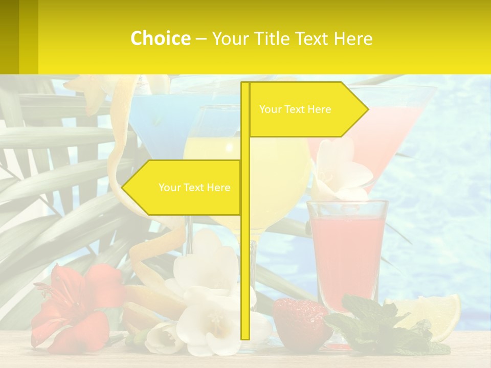 Planet City Downtown PowerPoint Template