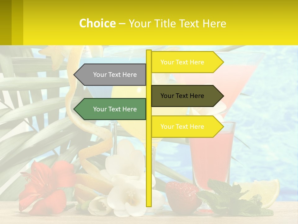 Planet City Downtown PowerPoint Template