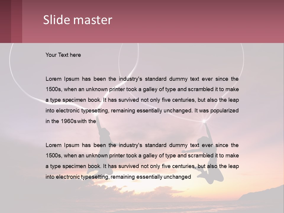 Construction Abstract Design PowerPoint Template