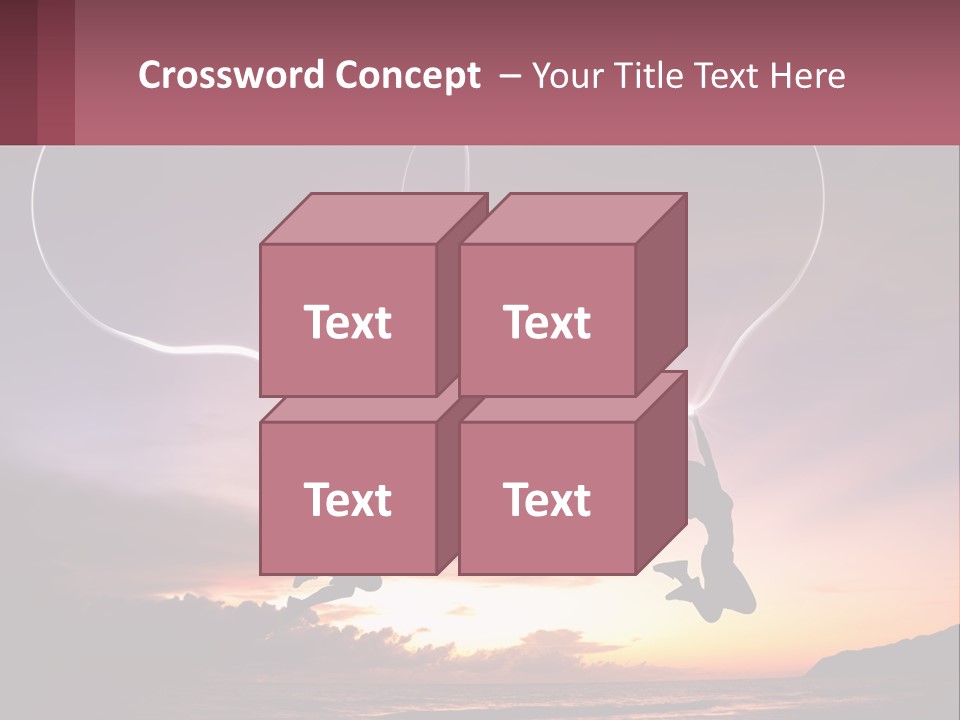 Construction Abstract Design PowerPoint Template