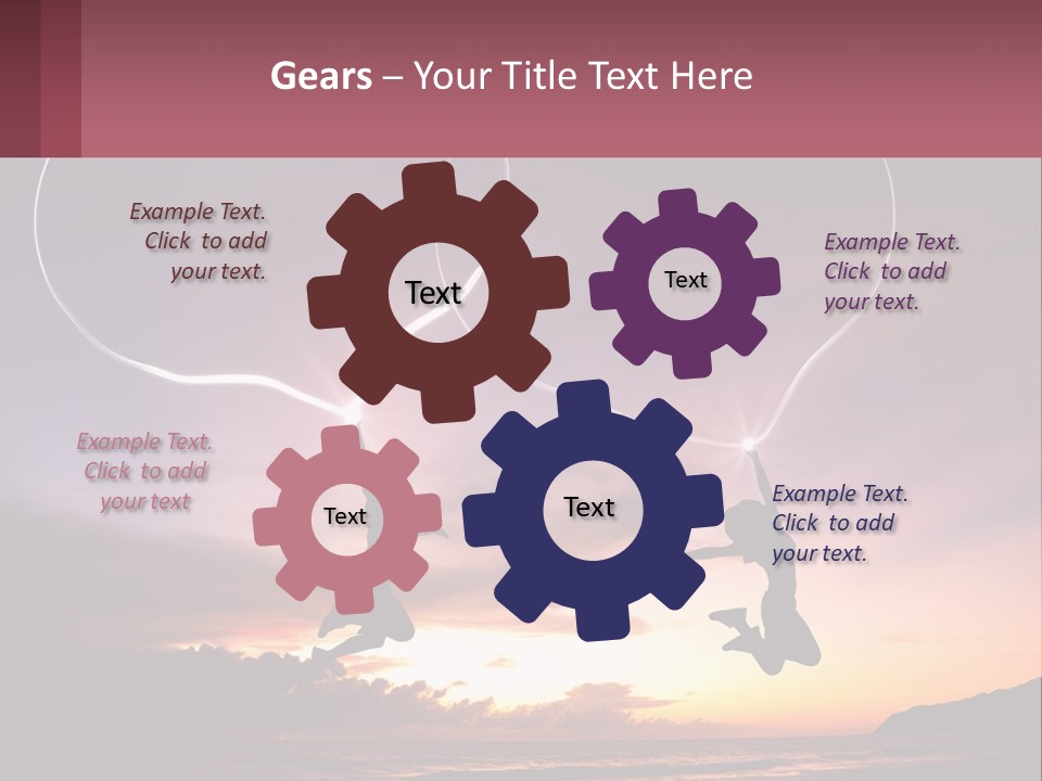Construction Abstract Design PowerPoint Template