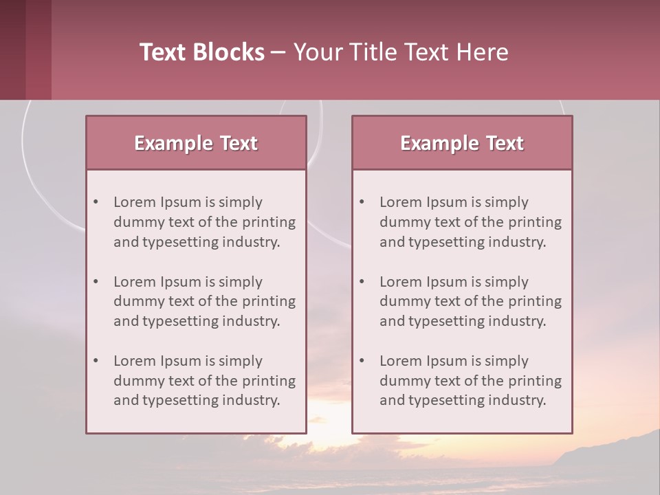 Construction Abstract Design PowerPoint Template