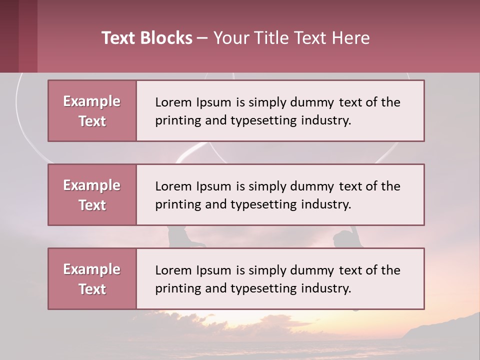 Construction Abstract Design PowerPoint Template
