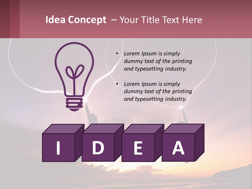 Construction Abstract Design PowerPoint Template