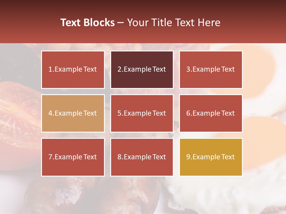 Cityscape Square Tall PowerPoint Template