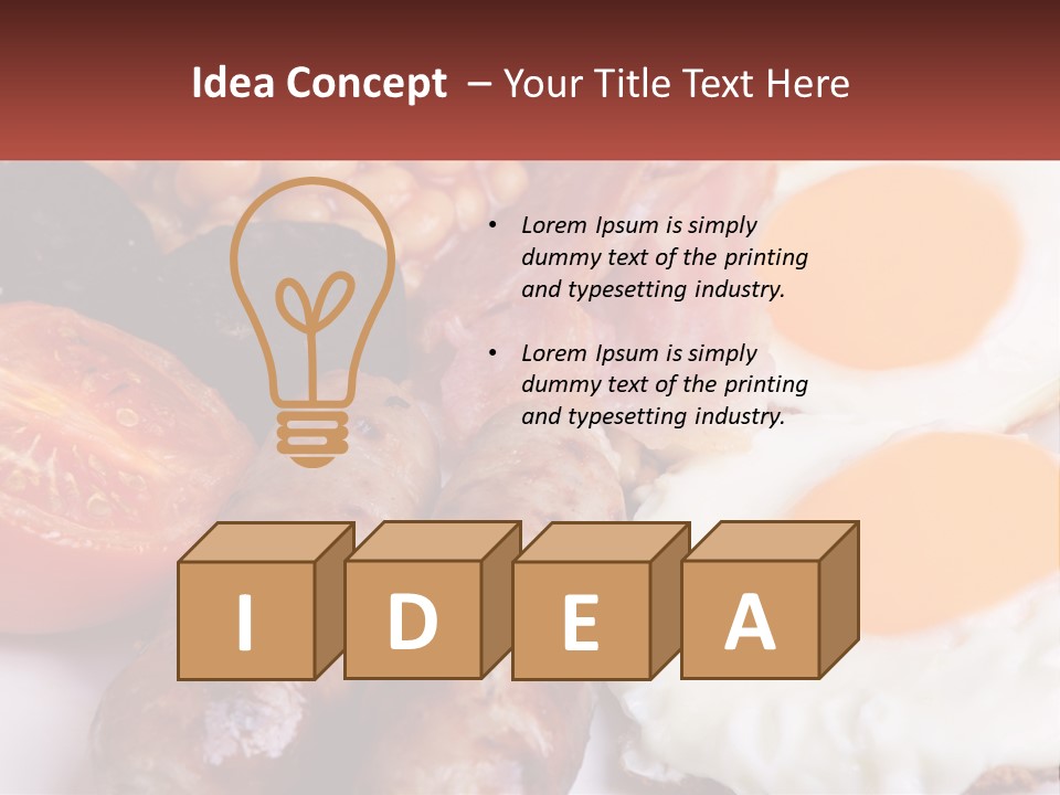 Cityscape Square Tall PowerPoint Template