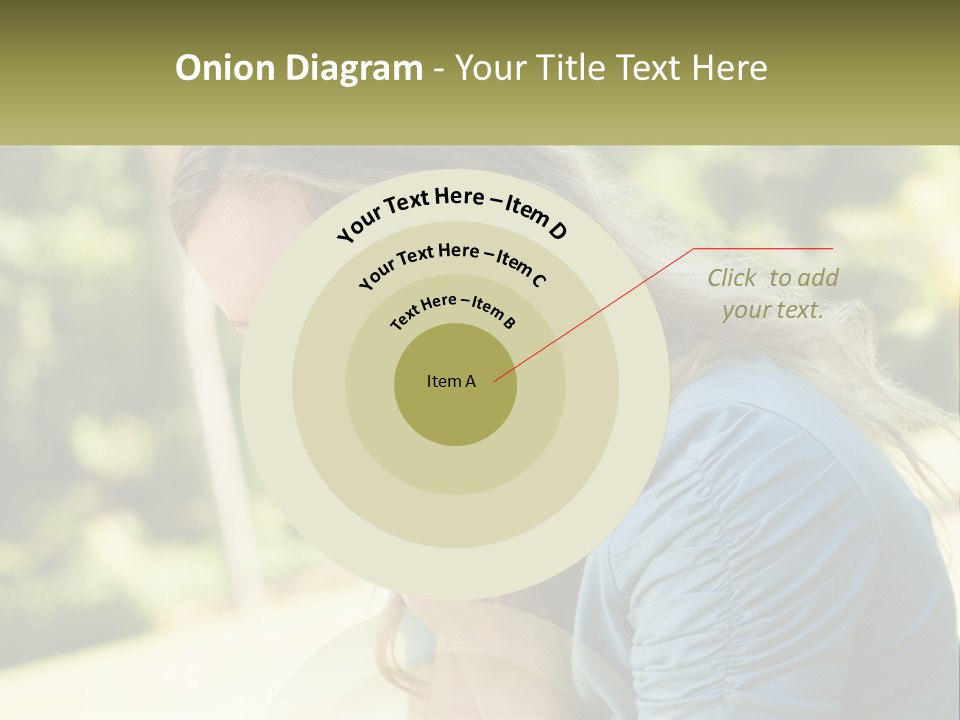 Square House Render PowerPoint Template