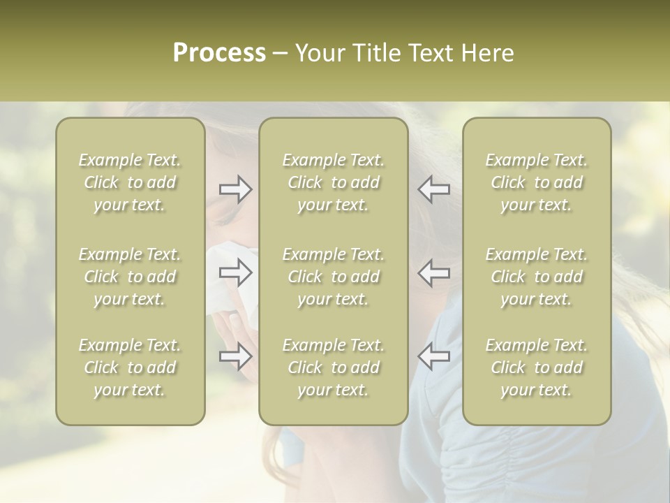 Square House Render PowerPoint Template