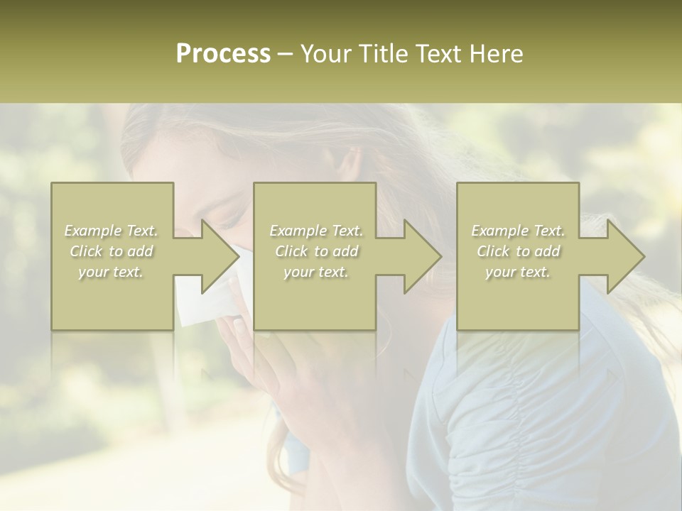 Square House Render PowerPoint Template