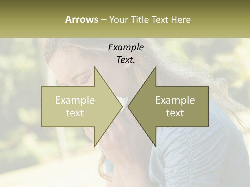 Square House Render PowerPoint Template