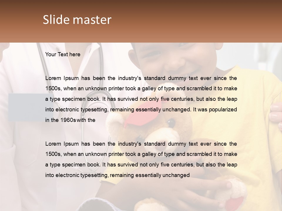 Building Illustration House PowerPoint Template