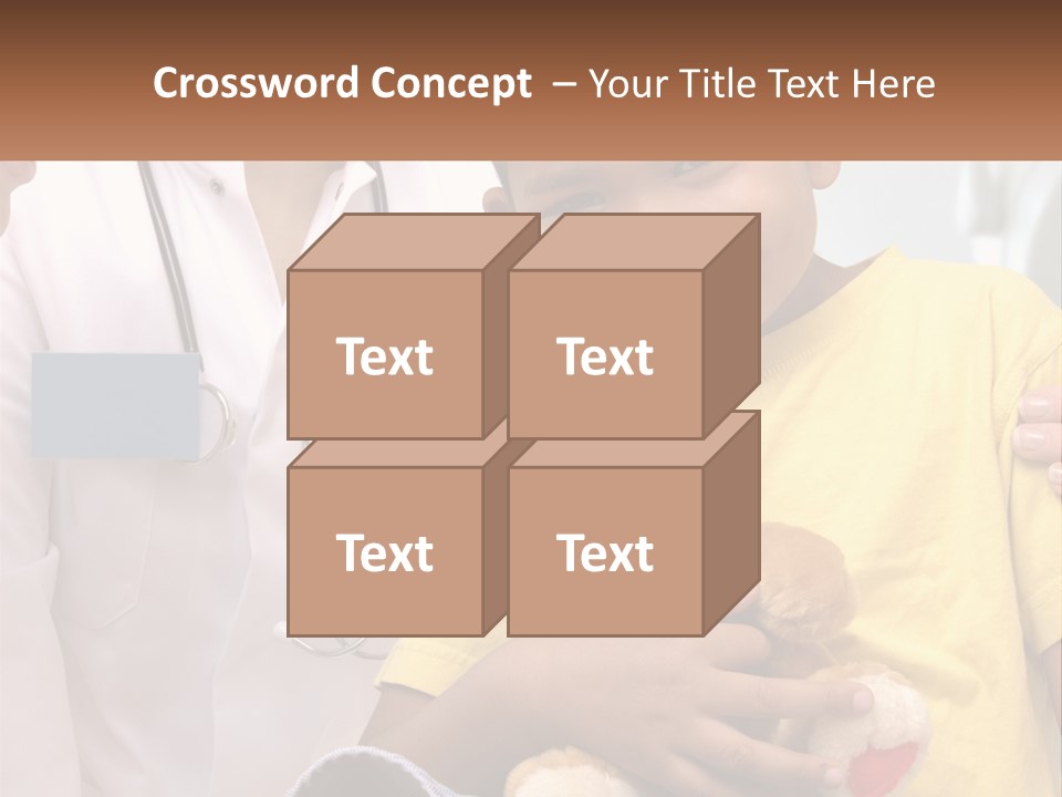 Building Illustration House PowerPoint Template