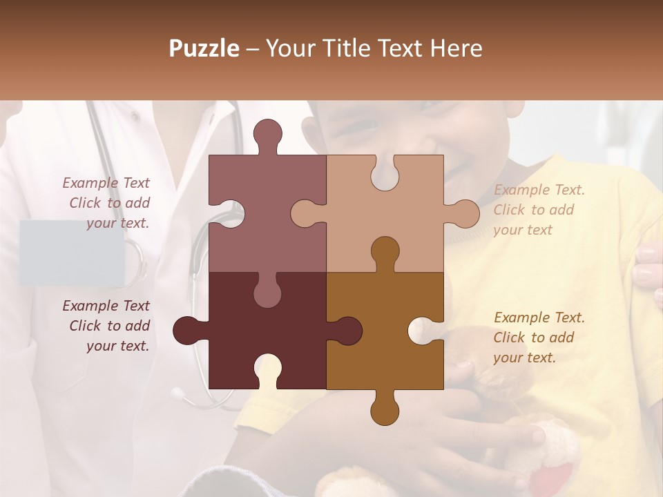 Building Illustration House PowerPoint Template