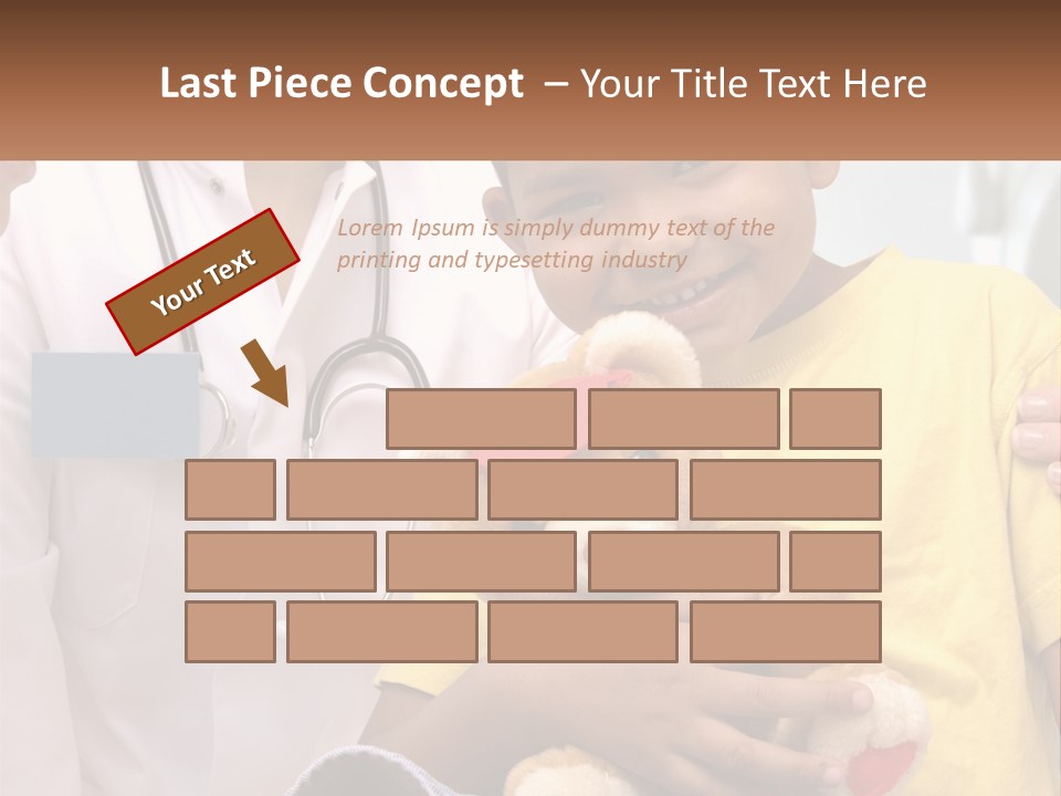 Building Illustration House PowerPoint Template