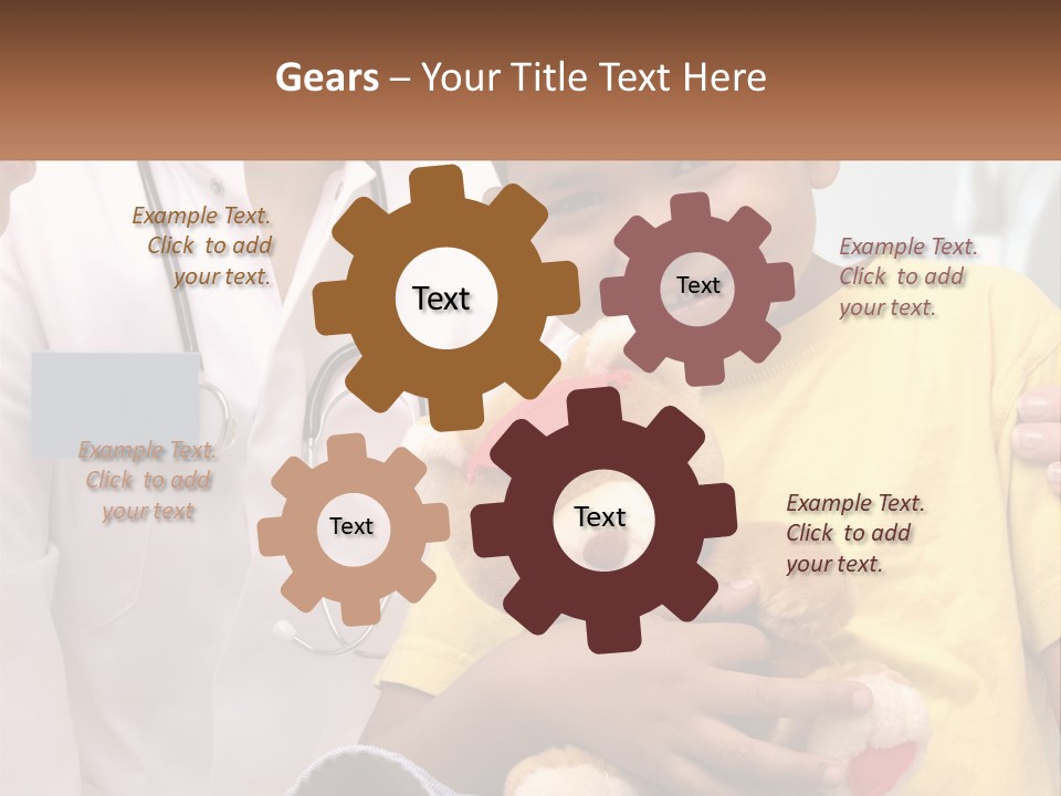 Building Illustration House PowerPoint Template