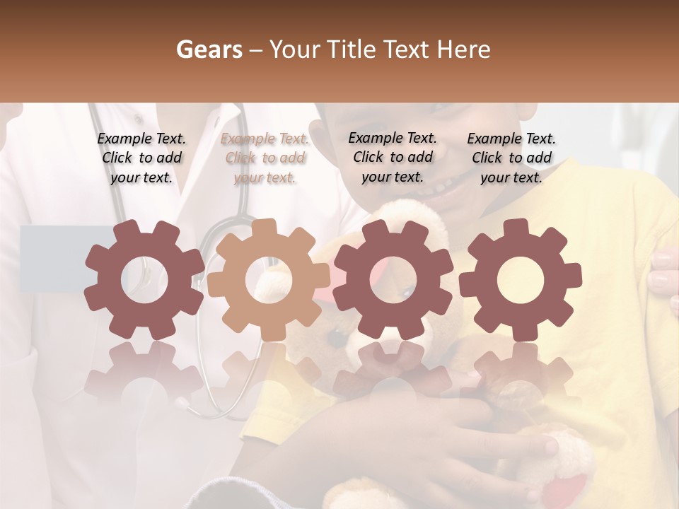 Building Illustration House PowerPoint Template