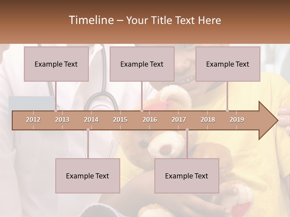 Building Illustration House PowerPoint Template