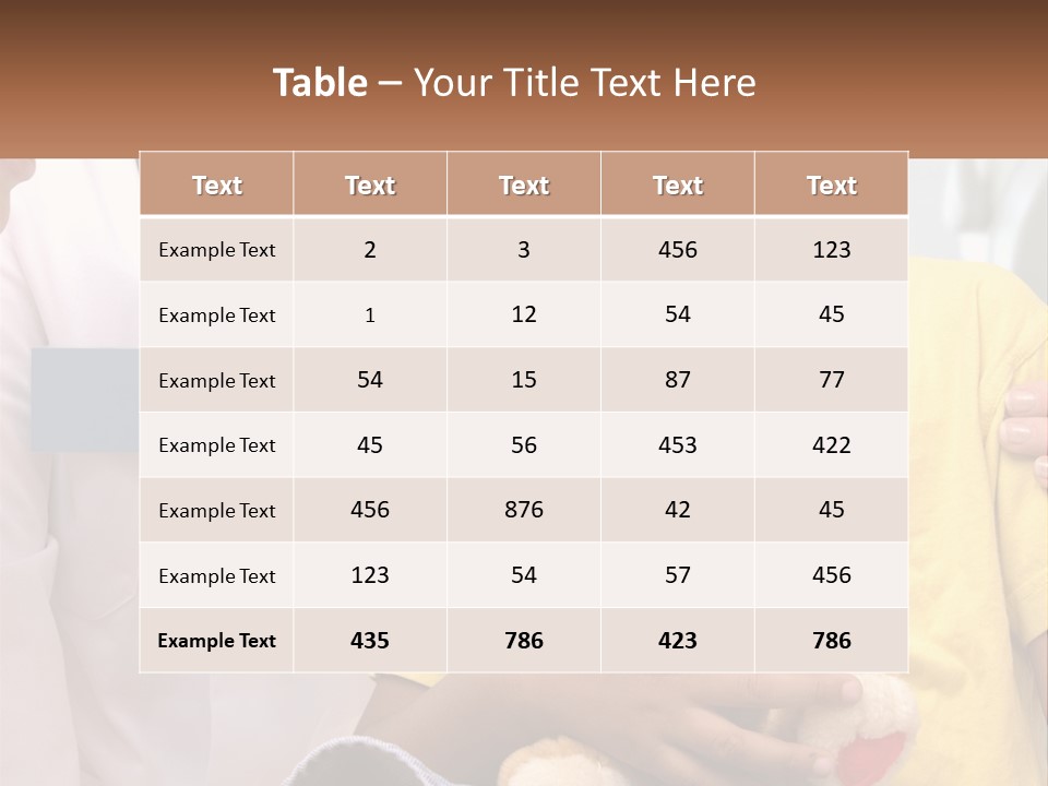 Building Illustration House PowerPoint Template