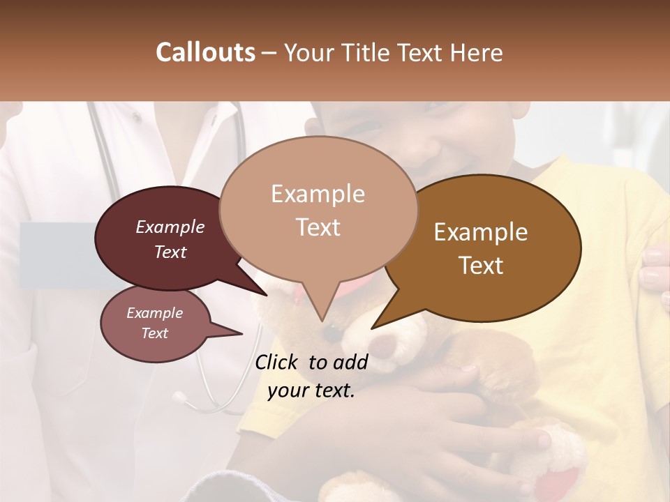 Building Illustration House PowerPoint Template