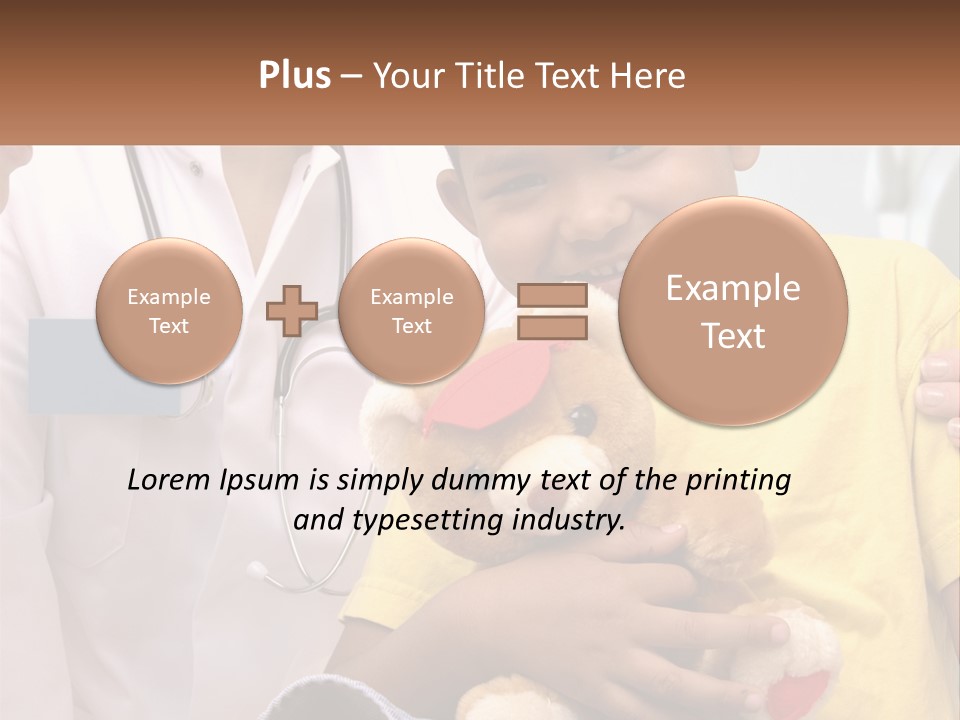 Building Illustration House PowerPoint Template