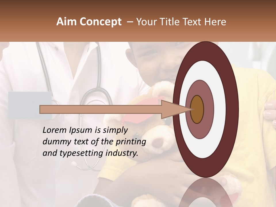 Building Illustration House PowerPoint Template