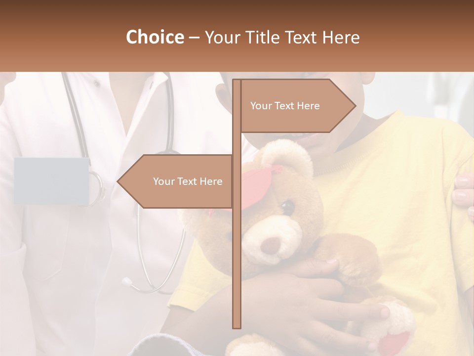 Building Illustration House PowerPoint Template