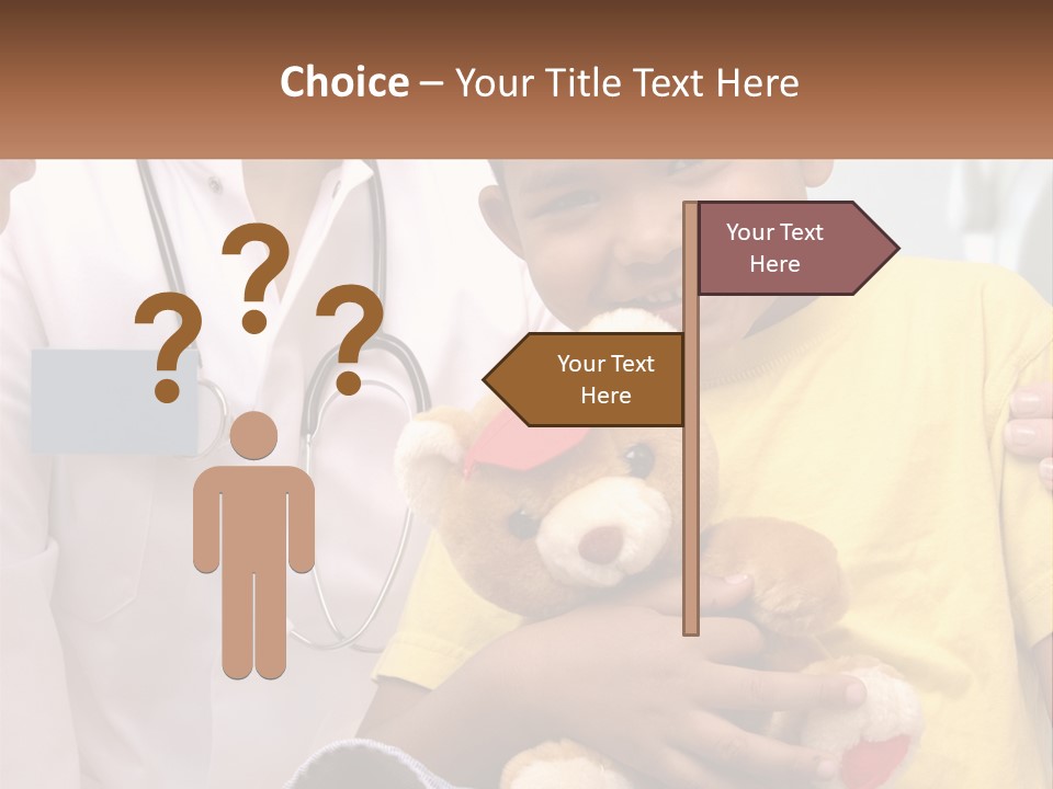 Building Illustration House PowerPoint Template