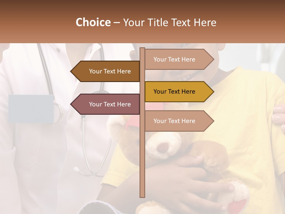 Building Illustration House PowerPoint Template