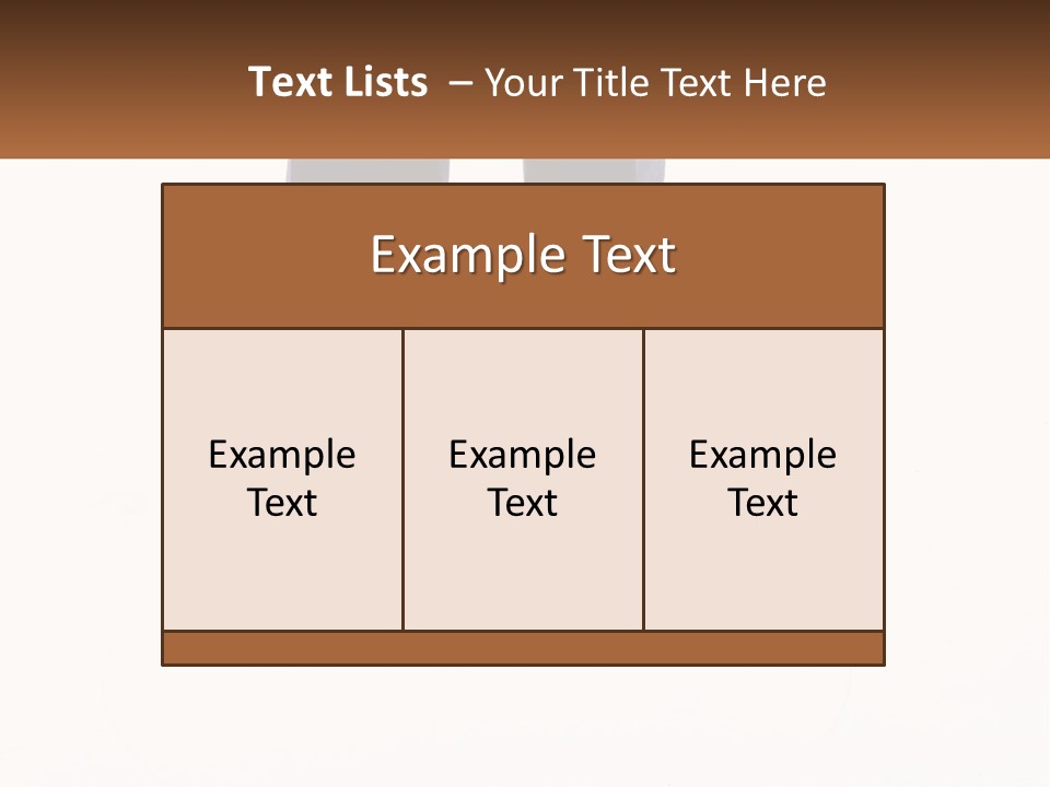 Graphic Cube Grey PowerPoint Template