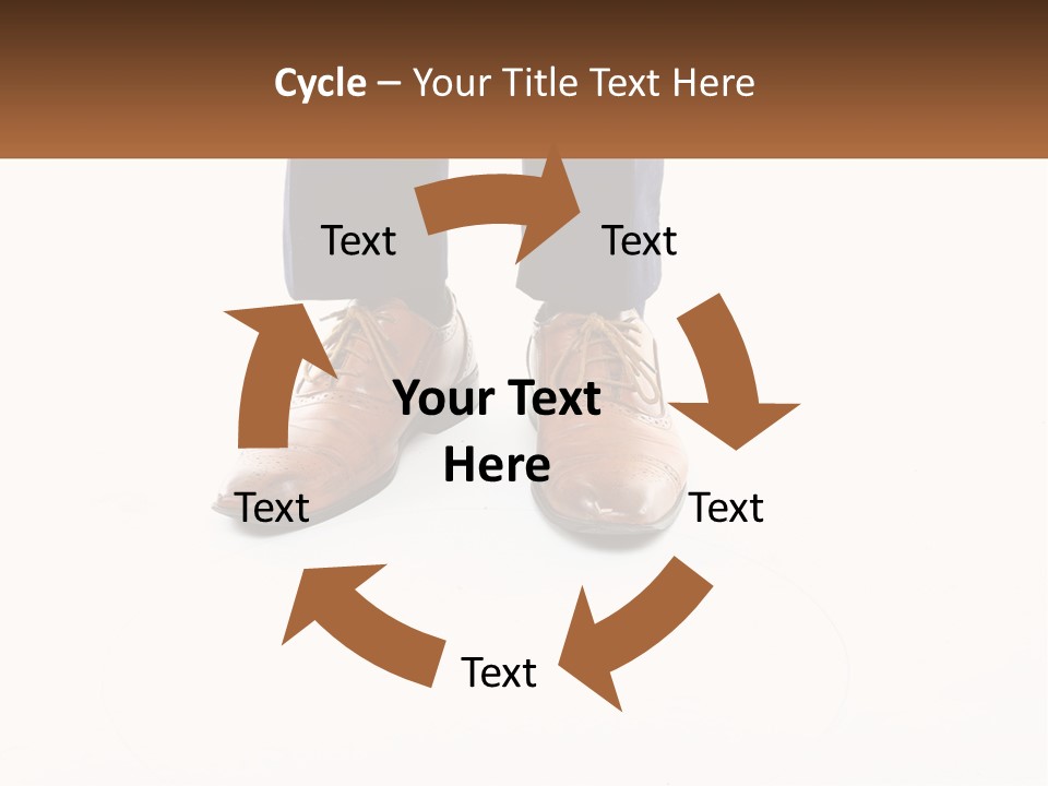 Graphic Cube Grey PowerPoint Template