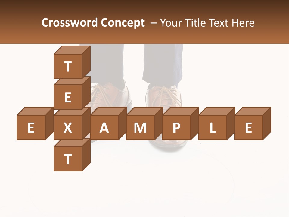 Graphic Cube Grey PowerPoint Template