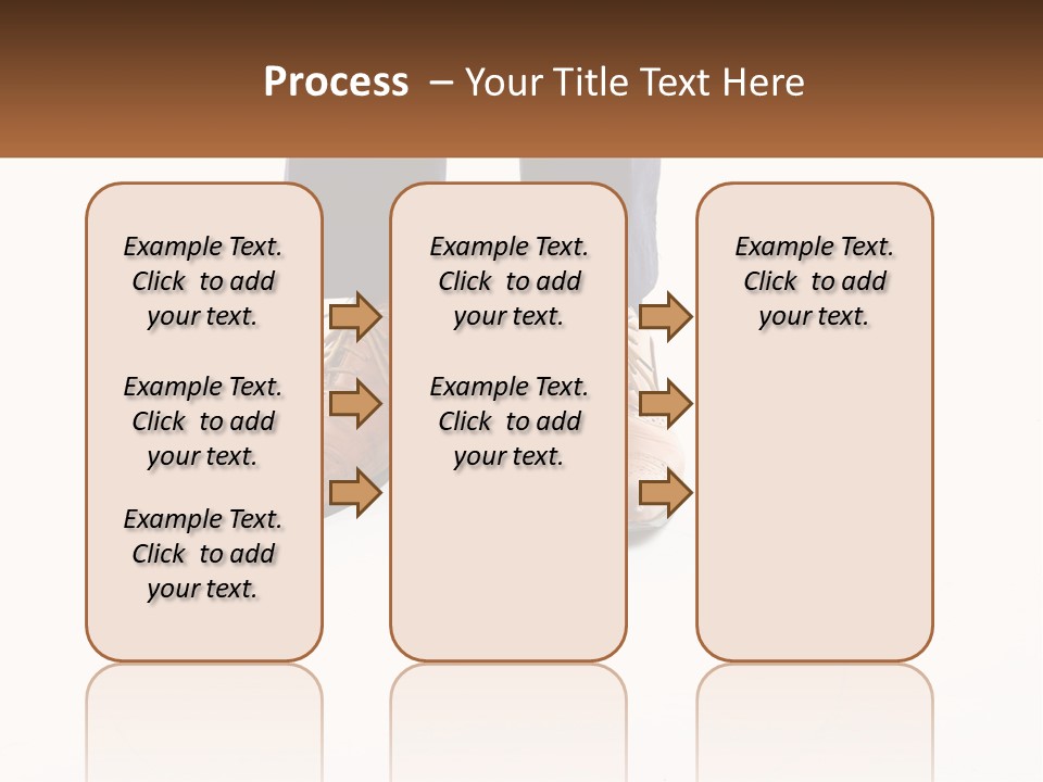 Graphic Cube Grey PowerPoint Template