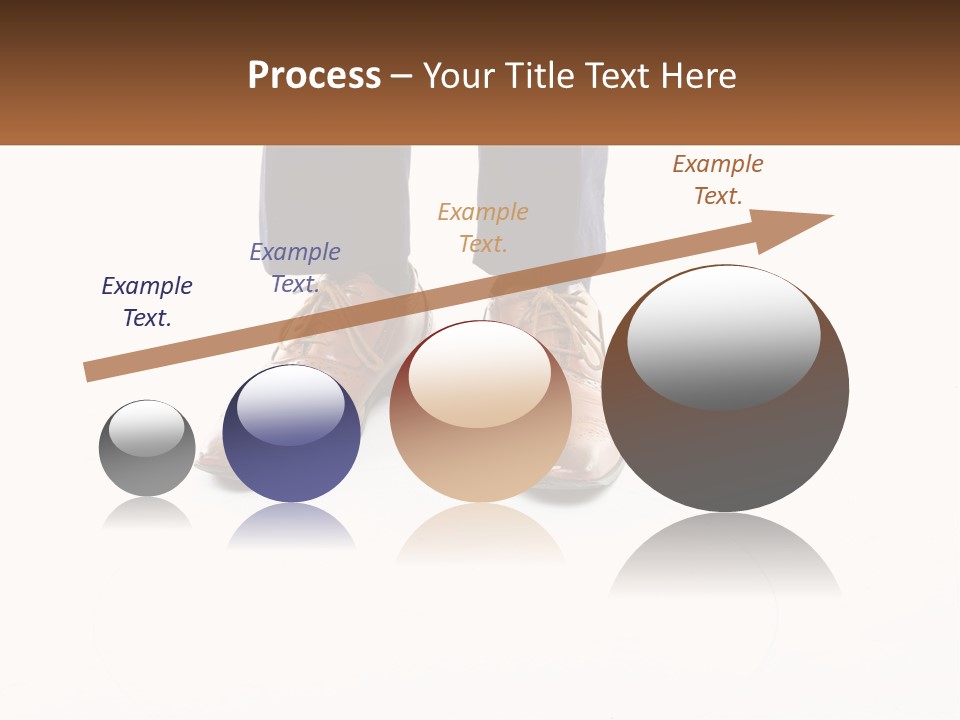 Graphic Cube Grey PowerPoint Template