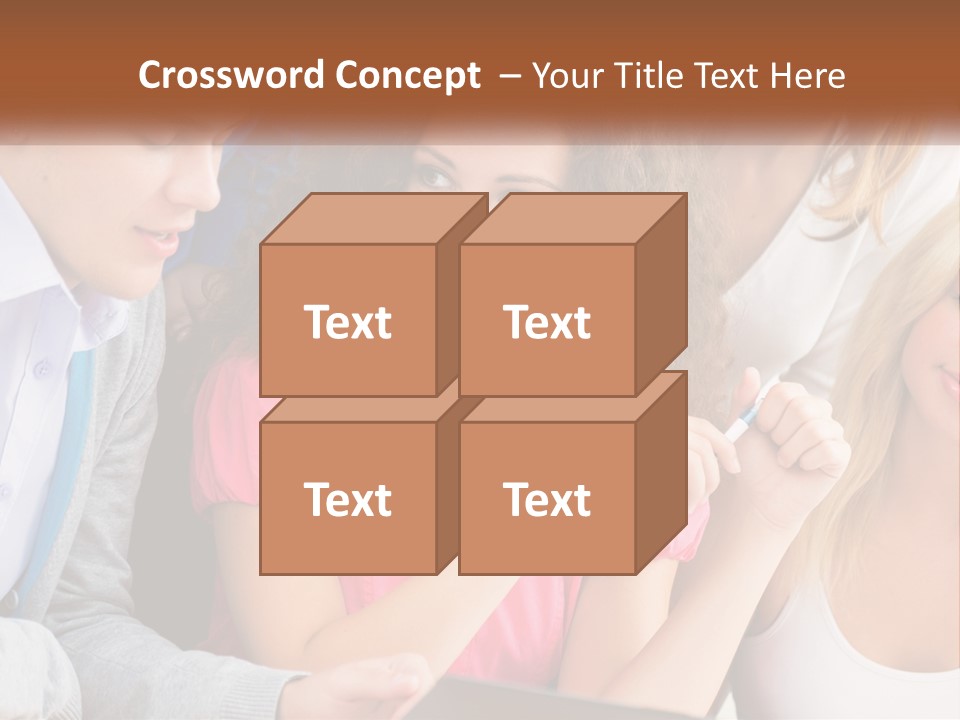 Graphic Construction Earth PowerPoint Template
